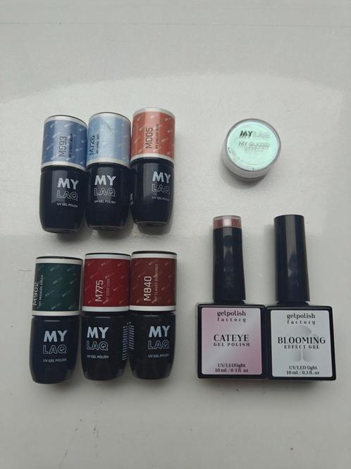Gellac + cat eye effect, blooming gel, glazed effect, Sieraden, Tassen en Uiterlijk, Uiterlijk | Cosmetica en Make-up, Zo goed als nieuw