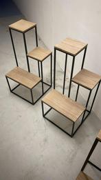 6 stuks plantentafel mogen los weg, Huis en Inrichting, Woonaccessoires | Zuilen en Pilaren, Ophalen, Zo goed als nieuw
