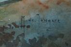 Aquarel M. de jongere, Antiek en Kunst, Ophalen