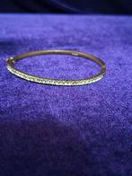 Vintage Monet Armband met Strass, Sieraden, Tassen en Uiterlijk, Armbanden, Ophalen of Verzenden