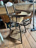 oude brocante houten kinderstoel, Ophalen, Gebruikt, Overige typen