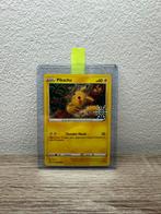 Pikachu Snowflake Stamp Holo Swirl Black StarPromo SWSH153, Ophalen of Verzenden, Zo goed als nieuw, Losse kaart