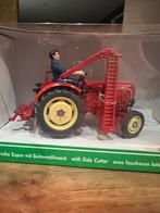 Siku Classic Porsche Diesel Super 308 tractor met zijmaaier., Ophalen of Verzenden, Zo goed als nieuw, Tractor of Landbouw, SIKU