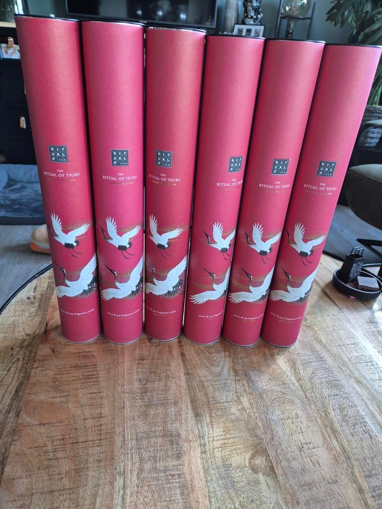 Rituals Tsuru Geurstokken Limited Edition - 4 stuks, Ophalen of Verzenden, Nieuw, Bad & Douche