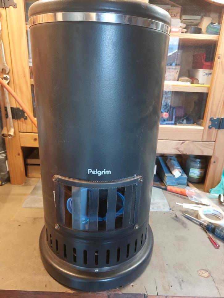 Pelgrim 41T Propaankachel - Vintage, Huis en Inrichting, Kachels, Gebruikt, Vrijstaand, Gaskachel, Gas, Ophalen