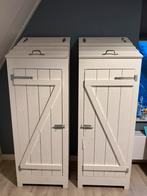 Kinderkledingkasten /commode white wash beach  goede staat, Ophalen, 50 tot 70 cm, 105 cm of meer, 100 cm of meer