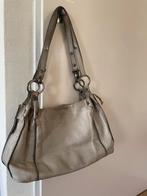 Fred de la Bretoniere tas grijs leer leder leren lederen, Ophalen of Verzenden, Zo goed als nieuw, Grijs, Handtas