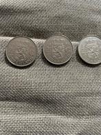 Nederlandse munten 2 en een halve gulden, Sieraden, Tassen en Uiterlijk, Manchetknopen, Ophalen of Verzenden, Zo goed als nieuw