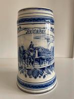 Hele grote bierpul en 4 kleinere Delfts blauw Heineken, Antiek en Kunst, Antiek | Keramiek en Aardewerk, Ophalen