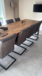 Eetkamer stoelen Sinatra 8 stuks (Donc Zitmaxx), Ophalen, Overige kleuren, Zo goed als nieuw, Stof
