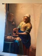 wandplaat melkmeisje velvet, Antiek en Kunst, Kunst | Schilderijen | Modern, Ophalen of Verzenden