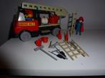 Playmobil 3236 Brandweer ladder wagen vintage, Ophalen of Verzenden, Gebruikt, Complete set