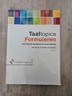 Taaltopics Formuleren - Aantrekkelijk Schrijven, Nieuw, Alpha, Cees Braas, Annemieke de Schepper, HBO