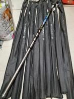 Partij van 10 carbon bolognese hengels van 6 meter 10-30gram, Werphengel, Nieuw, Ophalen of Verzenden, Metallica