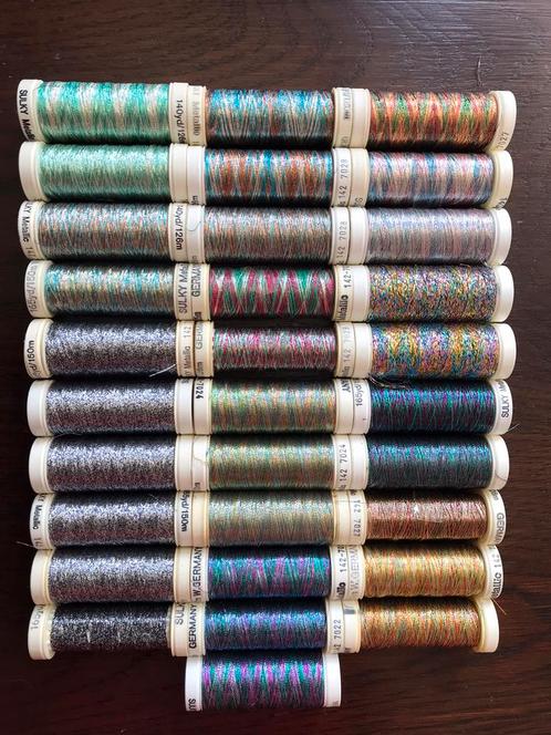 132 x Machine borduurgaren. Güttermann, Sulky. À €0,80, Hobby en Vrije tijd, Borduren en Borduurmachines, Nieuw, Borduurgaren of Zijde