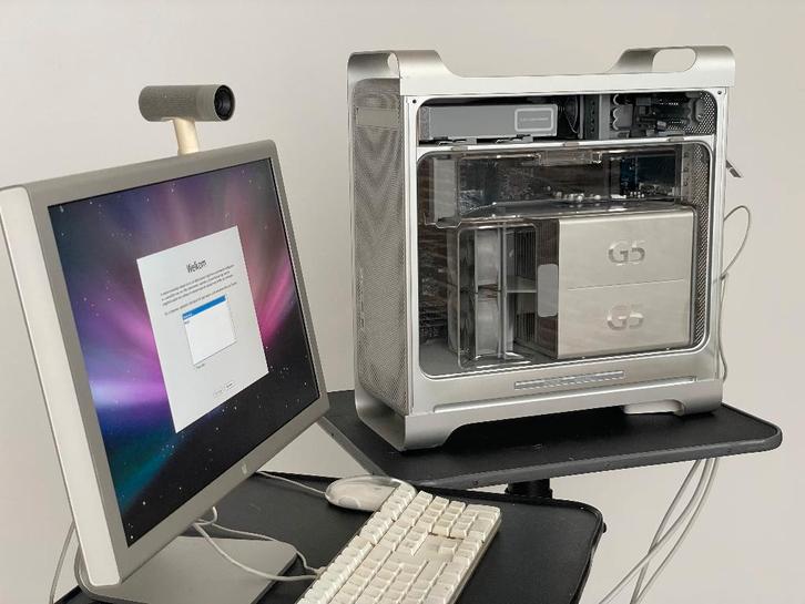Power Mac G5 Model No.: A1117 EMC No. 2023, Computers en Software, Apple Desktops, Gebruikt, Powermac, HDD, 2 tot 3 Ghz, Minder dan 4 GB