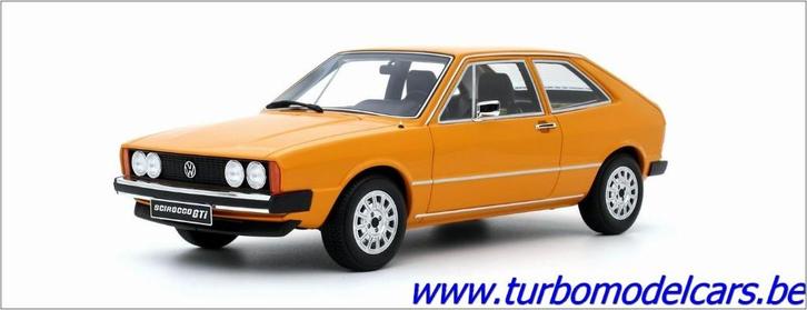 VW Scirocco GTI Mki 1977 1/18 Otto models, Hobby en Vrije tijd, Modelauto's | 1:18, Nieuw, Auto, OttOMobile, Ophalen of Verzenden