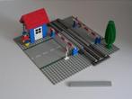 Lego 7834 Level Crossing Manual 12V met boekje, Kinderen en Baby's, Speelgoed | Duplo en Lego, Complete set, Gebruikt, Ophalen of Verzenden