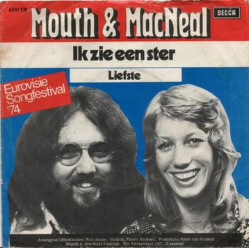 Songfestival Single (1974) Mouth & MacNeal - Ik Zie een Ster beschikbaar voor biedingen