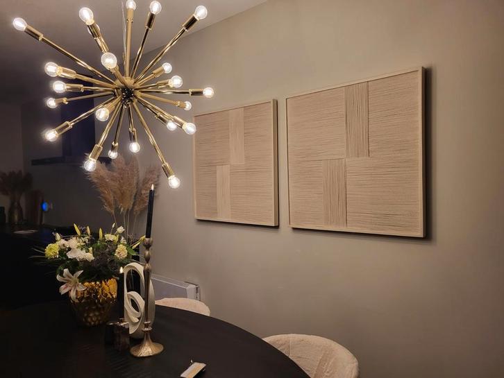 Westwing lamp goud, Huis en Inrichting, Lampen | Hanglampen, Zo goed als nieuw, Ophalen of Verzenden