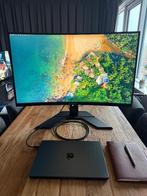 GIGABYTE M32QC, Computers en Software, Monitoren, GIGABYTE, In hoogte verstelbaar, VA, Zo goed als nieuw