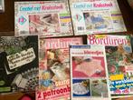 Handwerk Boeken & Patronen - Kruissteek, Haken, Borduren, Hobby en Vrije tijd, Borduren en Borduurmachines, Ophalen of Verzenden