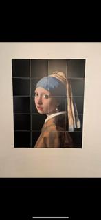 Meisje met de parel 80 x 100, Huis en Inrichting, Woonaccessoires | Schilderijen, Tekeningen en Foto's, Ophalen of Verzenden, Zo goed als nieuw