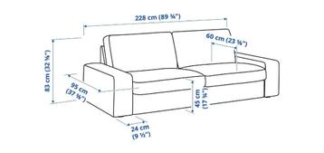 IKEA KIVIK 3-zits bank - afbeelding 3