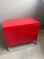 IKEA PS tv kast op wieltjes rood, Huis en Inrichting, Ophalen, Gebruikt
