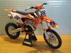 Antonio Cairoli #222 KTM 450 SX-F 2018 red bull team 1:6, Hobby en Vrije tijd, Modelauto's | 1:5 tot 1:12, Nieuw, Motor, New-Ray GmbH