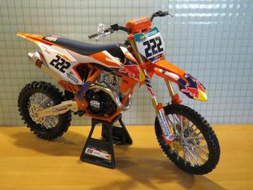 Antonio Cairoli #222 KTM 450 SX-F 2018 red bull team 1:6 beschikbaar voor biedingen
