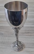 Verzilverde Wijnbeker Godinger Silver Art Co, Ophalen of Verzenden, Zilver