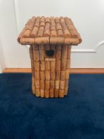 Wijn kurken vogel huisje hand gemaakt, Ophalen of Verzenden, Zo goed als nieuw