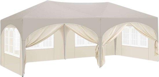 Partytent 3x6 Te Huur - Feesttent, Tuin en Terras, Partytenten, Zo goed als nieuw, Partytent, 2 meter of meer, 5 tot 8 meter, Minder dan 4 meter