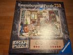 Escape puzzel kunstenaars atelier, Ophalen of Verzenden, 500 t/m 1500 stukjes, Gebruikt, Legpuzzel