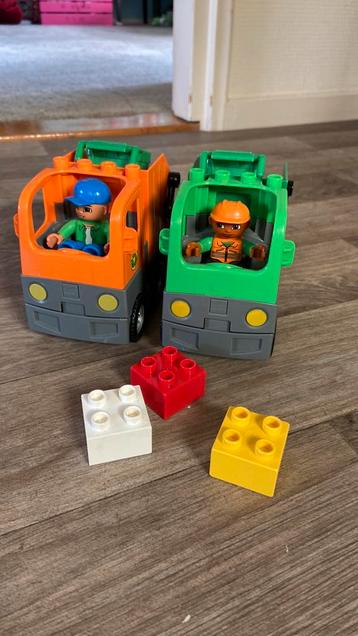 Duplo vuilniswagen set beschikbaar voor biedingen