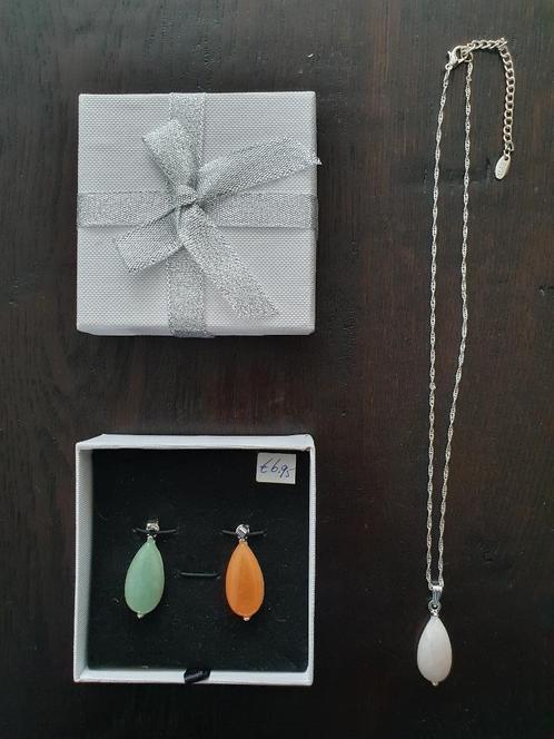 Ketting met 3 verschillende Hangers, Sieraden, Tassen en Uiterlijk, Kettingen, Nieuw, Met hanger, Verstelbaar, Ophalen of Verzenden