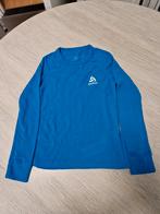 Odlo thermo longsleeve maat 128 blauw, Kinderen en Baby's, Kinderkleding | Maat 128, Nacht- of Onderkleding, Ophalen of Verzenden