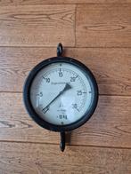 Vintage Weegblok / Krachtmeter rond 20 cm, Ophalen of Verzenden