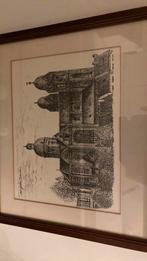 Gravure. St. Anneke. Te Tilburg, Antiek en Kunst, Kunst | Tekeningen en Foto's, Ophalen of Verzenden