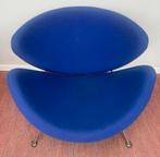 Artifort Orange Slice stoel blauw laag model design, Ophalen, Zo goed als nieuw, 75 tot 100 cm
