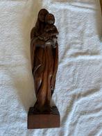Houten beeld., Antiek en Kunst, Antiek | Religie, Ophalen of Verzenden