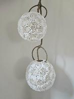 Schelpen hanglamp dua 1 uit Bali, Ophalen of Verzenden, 6951nk, Nieuw, Info@tropicalhome.nl