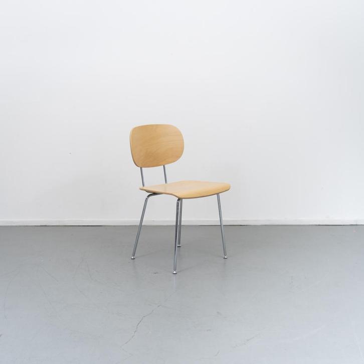 1 Gispen Dutch Originals 116 Eiken hout Nieuw, Huis en Inrichting, Stoelen, Nieuw, Eén, Hout, Metaal, Overige kleuren, Ophalen of Verzenden