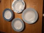 Laura ashley blueprint diep bord 8 borden blauw wit servies, Huis en Inrichting, Nieuw, Ophalen of Verzenden, Bord(en), Overige stijlen