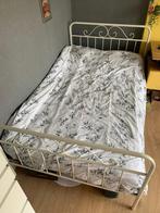 Bed 200 x 120 cm, 120 cm, Gebruikt, Metaal, Wit