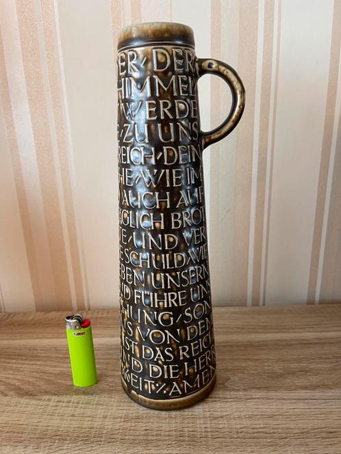 Bierpul met Onzevader in het Duits, Antiek en Kunst, Curiosa en Brocante, Ophalen