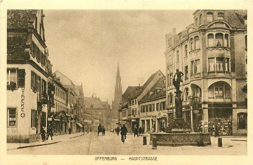 (379-163-025) Offenburg Hauptstrasse, Verzamelen, Ansichtkaarten | Buitenland, Duitsland, Verzenden