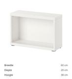4x Ikea Besta basiselement wit, Ophalen of Verzenden, Zo goed als nieuw