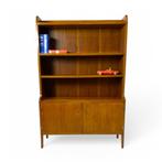 Vintage boekenkast uit Zweden, Huis en Inrichting, Kasten | Boekenkasten, Ophalen, 100 tot 150 cm, ?, Mid-century | Vintage | Scandinavisch